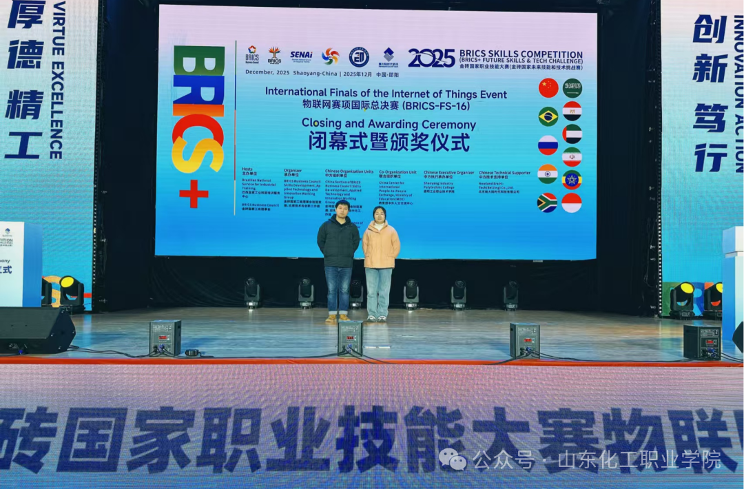 鲁控教育集团化工学院勇夺2025年国际大赛二等奖